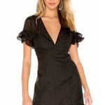 BCBGeneration NWT Revolve × Black Fit and Flare Ruffle Mini Dress Photo 11