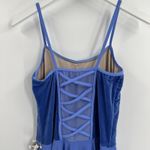 Weissman Daughter 15888 Dance Costume Blue Velvet Pearl Vine Size Adult Large Photo 5