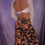 Windsor festive floral Pants, size small Photo 1