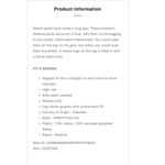 Reebok NEW Women's Plus Size Modern Safari Sweatpants Joggers Black Size 3X Photo 4