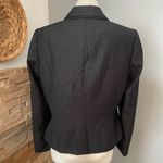 Calvin Klein Black Pinstripe Blazer size 10 Photo 2