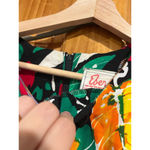 Vintage Made in USA Eber Floral Cotton Sleeveless Sheath Housewife Dress Size 14 Photo 6