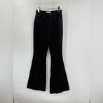 NEW SLVRLAKE Denim Indiana High Rise Flare Jeans Jet Black size 26 Photo 7