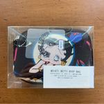 Betty Boop 2004 Black Zip Bag Wristlet New with Tags From Lillian Vernon Photo 3