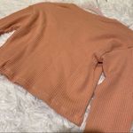 Lush Clothing Lush Cropped Ribbed Sweater in Cafe Crème XS Photo 5