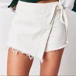 Free People Emmy White Wrap Skort Photo 0