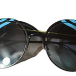 Fendi  53mm Cat Eye Sunglasses Blue Photo 10