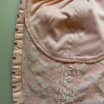 Wild Fable Pink Floral Textured Corset Cropped Tank Top size Large Photo 5