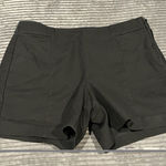 Lilly Pulitzer Sloane Shorts 4.5" Side Zip Black Women’s 6 Photo 0