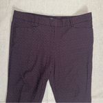 Mario Serrani  | Maroon & Black Medallion Pattern Straight Leg Pants | Size 14 Photo 2