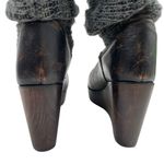 Bed Stu NEW ‎ Bruges Slouchy Leather Wedge Boots Size 8.5 Distressed Photo 9