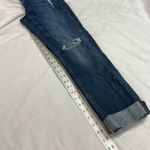 Hudson Jeans Hudson Bacara Crop Straight Cuffed Distressed Jeans Photo 7