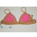 Ellejay Rosa Whipstitch Trim Bikini Top XS NWT Photo 3