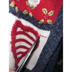 Heirloom Collectibles Patriotic Cardigan Sweater Stars Stripes Hearts Large 2002 Photo 10