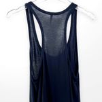 Gap Navy Blue Sleeveless Scoop Neck Racer Back Maxi Dress Photo 6