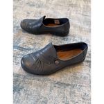 Rockport Navy Blue Cobb Hill Paulette Flat Slip On Shoes 6.5 XW Photo 2