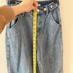 Princess Polly  Button Adjustable Waist High Rise 23” Wide Leg Balloon Jeans 2 Photo 2