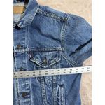 Levi's Jacket Mens 50 Blue Jean Denim Trucker Type III 80s 70506 Size 42 VTG Photo 6