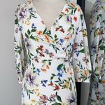Anthropologie FLORAL TIERED WRAP STYLE MULTI COLORED FEMININE GRANNYCORE PERFECT EASTER DRESS Photo 2