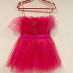 Bronx and Banco NWT Anna Strapless Tulle Mini Dress Size Large Photo 3