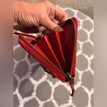 Balenciaga Paris Red Iconic Wallet luxury leather zip around luxury leather Photo 13