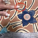 Ulla Johnson Copper Brown Ivory Floral Mariam One Shoulder Silk Midi Dress 12 Photo 11