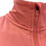 Nike Dri Fit Athletic Coral Half Zip Multi Textured Pull Over Jacket Womens S Photo 13