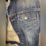 Diesel  Sleeveless Denim Vest Jean Women's S Small excellent, biker, grunge Photo 6