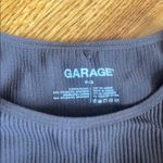 Garage Women's Brown Ribbed Tank Top Photo 1