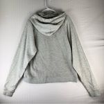 NSW Nike Sports Wear Oversized Baggy Light Gray Hooded Sweater Size Small Photo 1