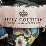 Juicy Couture Vintage Y2K Black Velour Velvet Quilted Daydreamer Bag Photo 4