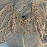 Wild Fable Puff Sleeve Floral Top Photo 2