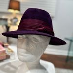 Fedora VINTAGE Purple Wide Brim Hat Photo 1