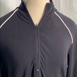 Terry Lewis classic luxuries‎ black quarter zip jacket tennis size S NEW Photo 1