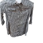 Terra & Sky Women's 3X Zebra Print Knee Length Shirt Dress Casual Photo 3