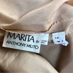 Vintage 60s Marita by Anthony Maruto House Dress Red Pink Metallic Gold size M Multiple Size M Photo 7