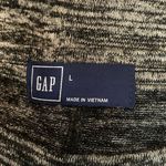 Gap Heather Gray Sleeveless Tank Top Size L Longline High Neck Stretch Knit Photo 4