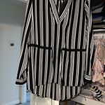 Jeans by Buffalo Stripes blouse by  size large Photo 2