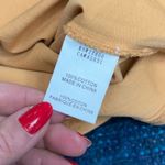 Free People x Sandrine Rose Padded Shoulder Tank Tee Size S Oversized, Golden Orange Photo 6