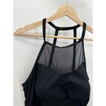 Swimsuits For All Black Racerbank Mesh Tankini Bathing Suit Top Womens 22 Size undefined Photo 4