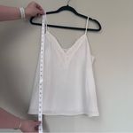 Abound  White Lace Tank Top Photo 4