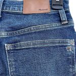 Madewell SZ 25 Slim Demi-Boot Jeans Zip-Fly Mid-Rise Whiskered Stretch Pockets Photo 4
