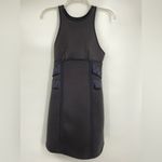 Alexander Wang X H&M Black Neophrene Scuba Sleeveless bodyCon Black Dress, sz 6 Photo 2