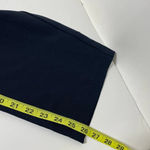 J.O.A. Navy Cropped Captain Side Snap Trouser Pant Size Medium Photo 11