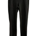 Athleta Women's Size 4 Dark Grey Pull-On Side Zipper Straight Leg Casual Pants Photo 0