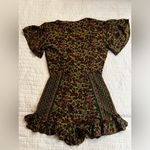 Free People  Bali Surf Date Romper Green/Burgundy Floral Photo 4