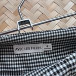 Avec Les Filles Nwt  gingham mini pleated skort‎ Photo 3