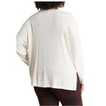 Sanctuary  Staying Cozy Cowl Neck Tunic - Milk - Size 1X Photo 1