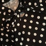 Black/White Red Polka Dot Vintage Style Dress Multiple Photo 1