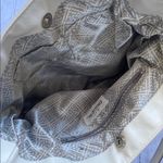 Emilie M NWT Floral Navy and White Shoulder Bag. Blue Photo 8